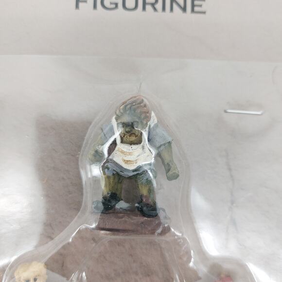 Set of 2 Tombstone Corners Figures Scary Halloween Frankenstein - Picture 3 of 7